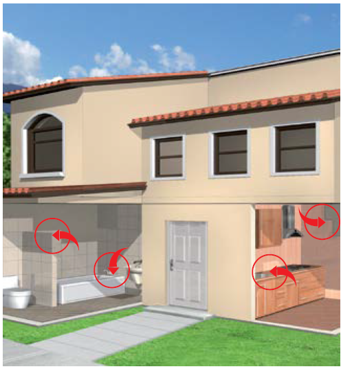 Sellador elástico antihongos para uniones y juntas en baños y cocinas - SIKA®SELLA BAÑOS Y COCINAS - Imagen 2