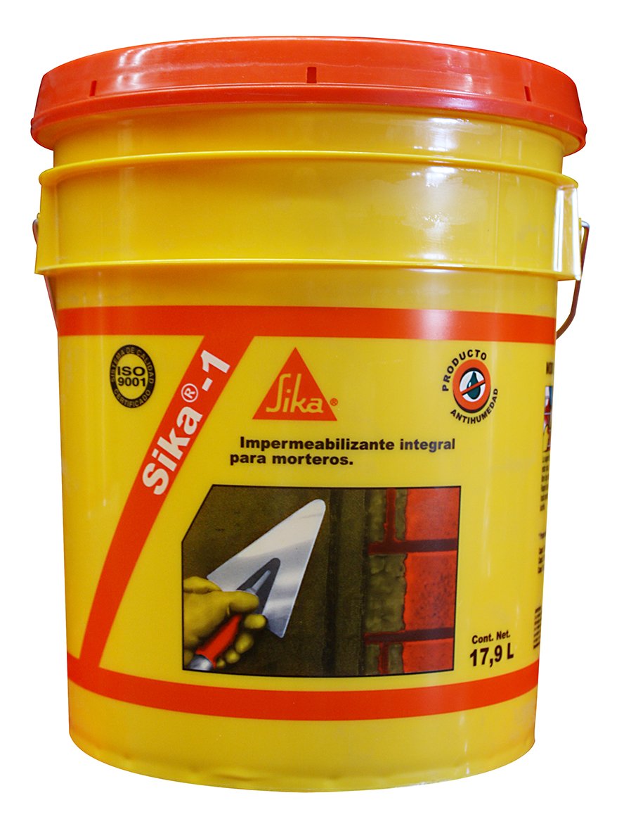 Impermeabilizar el mortero de pisos y muros - SIKA®-1