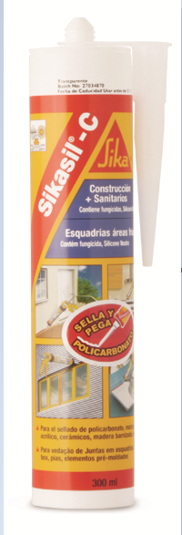Sellar juntas entre muros y ventanas o puertas en fachadas - SIKASIL®-C