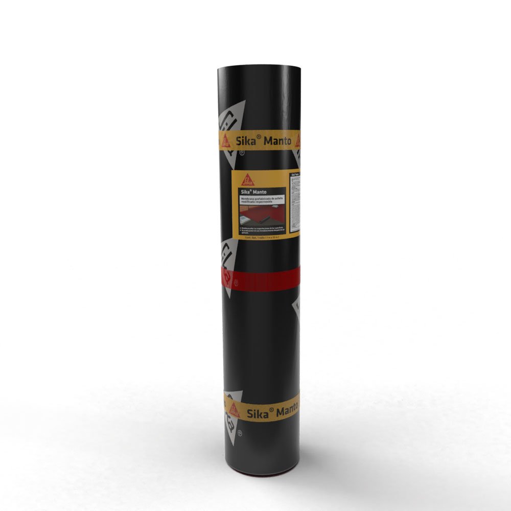 Una membrana asfáltica para impermeabilizar cubiertas - SIKAMANTO® SBS/APP